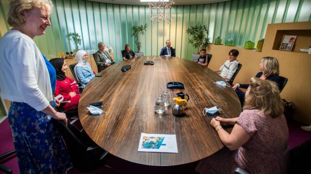Bazen Amphia staan voor een dag hun stoel af