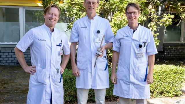 Amphia loopt voorop met een nieuw type knieprothese