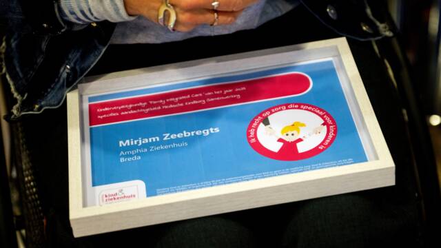 Mirjam Zeebregts is Kinderverpleegkundige MKS van het jaar 2023