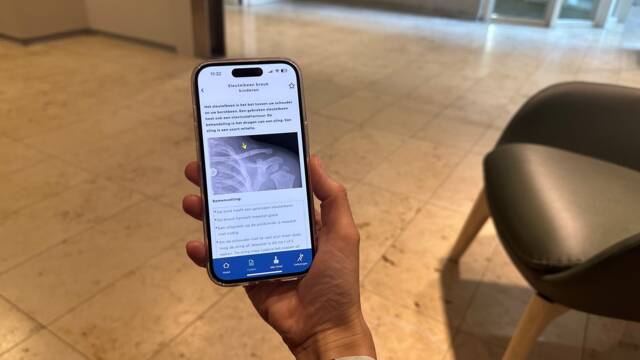 Virtual Fracture Care app voorkomt onnodig controlebezoek voor patiënten van Amphia