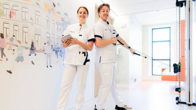 Uit bed voor een sneller herstel