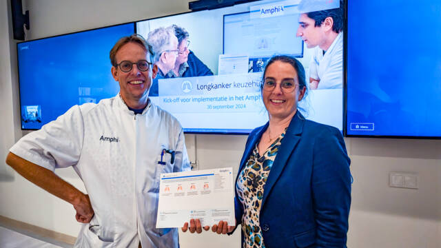 Patiënten met longkanker krijgen nog meer controle over hun behandeling
