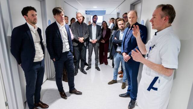 College van B&W bezoekt Amphia: blik op zorginnovatie en duurzaamheid
