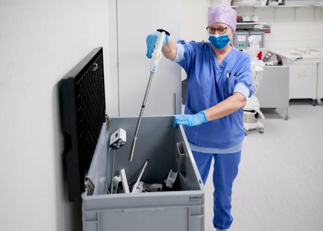 Duurzaamheid op de operatiekamers