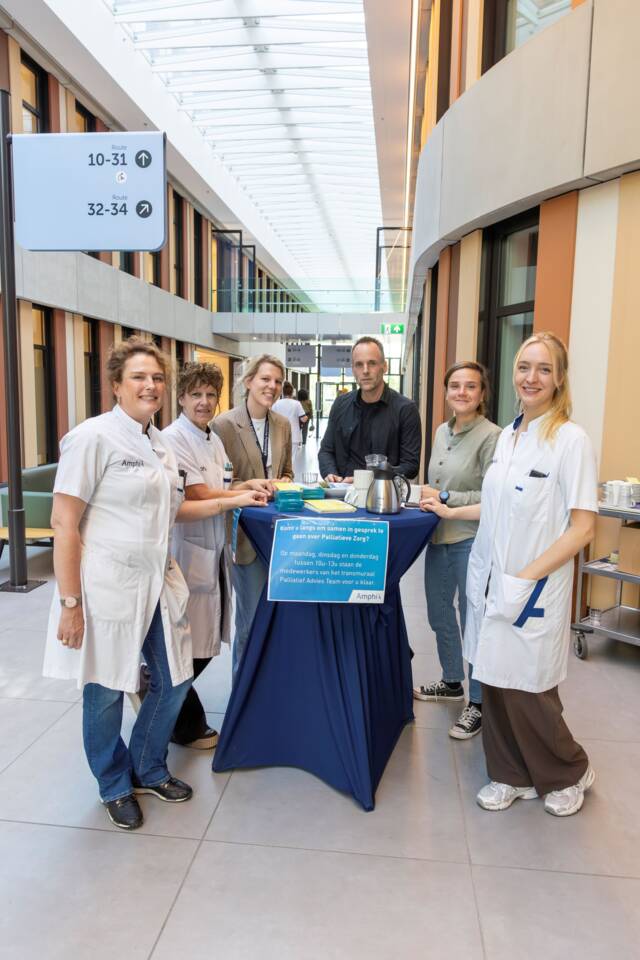 een deel van het transmuraal Palliatief Advies Team