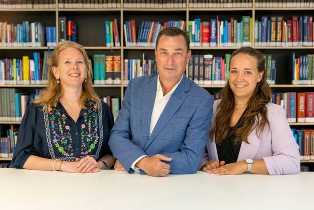 Miriam Faes, Lijckle van der Laan en Seline Verbaan