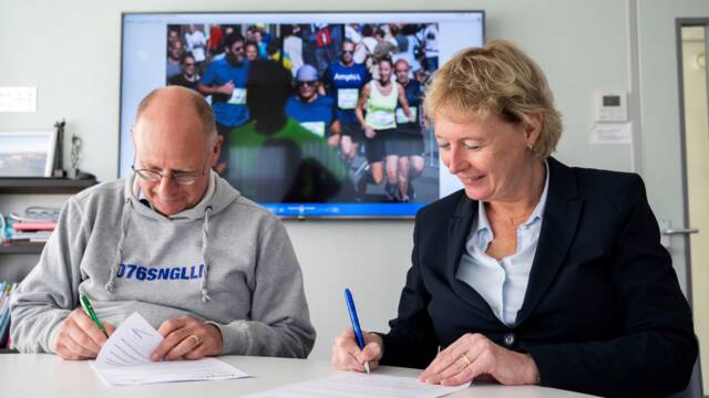Amphia ondertekent nieuw contract als vitaliteitspartner met stichting de Bredase Singelloop