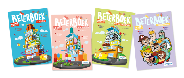 Amphia ziekenhuis het BeterBoek covers