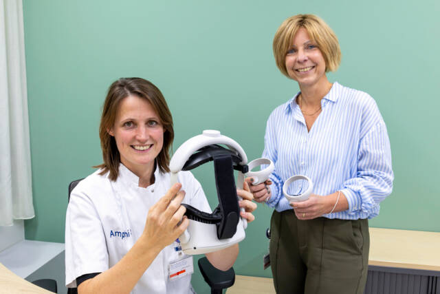 Janneke Hoogstad, gynaecoloog en ambassadeur Beter gezond en Elma van den Bemd, programmamanager Beter Gezond